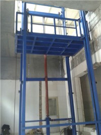 湖南超市导轨式升降平台