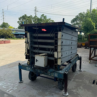 湖南桅柱式升降平台